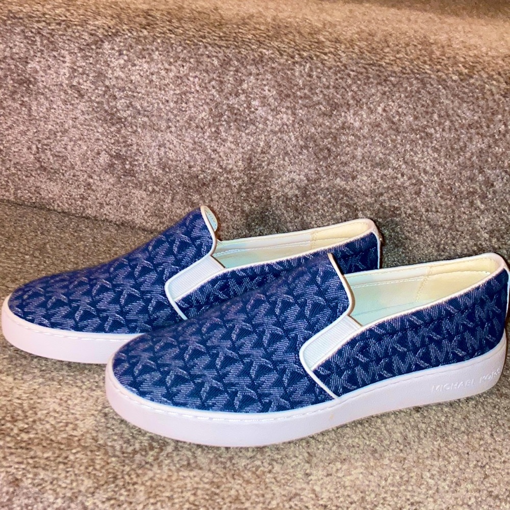 NWOT Michael Kors Canvas Shoes
